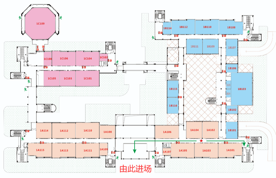 江南大学考场示意图