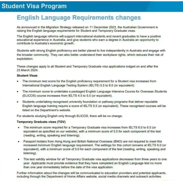 澳洲移民局官网485签证更新示意图