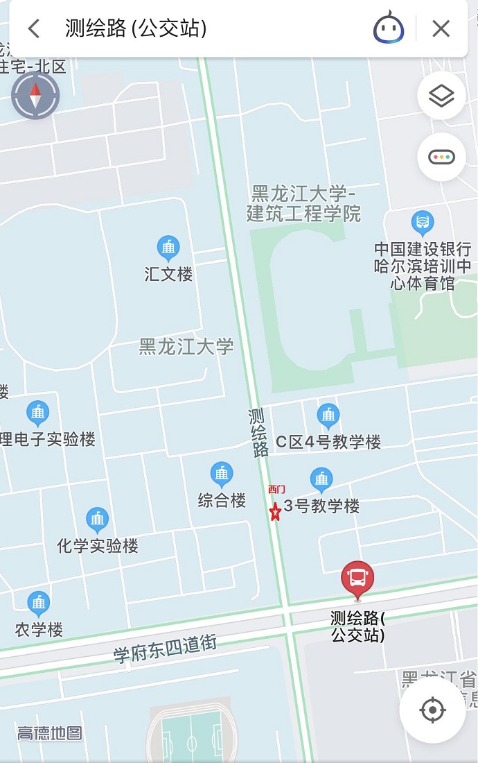 南岗区测绘路图