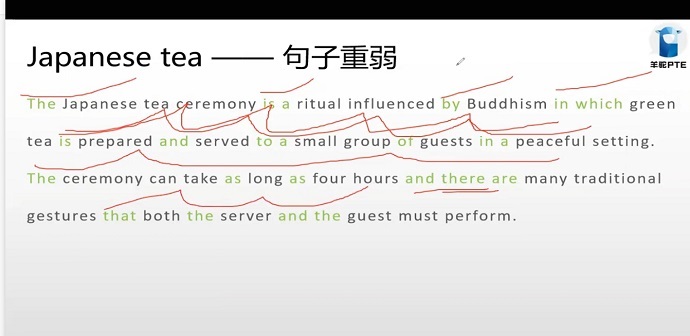 PTE口语RA句子重弱读技巧