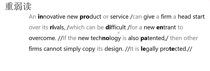 PTE口语RA讲解：New product