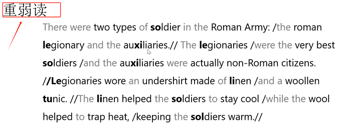 PTE口语RA题型讲解——Roman Army