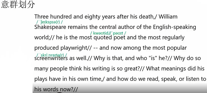 PTE口语RA预测解读：William Shakespeare