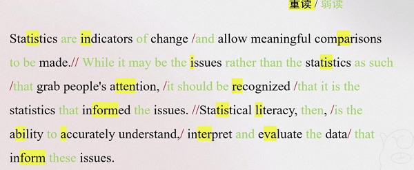 第四部分：重读和弱读