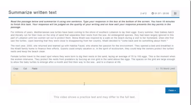 PTE考试写作部分介绍及得分标准