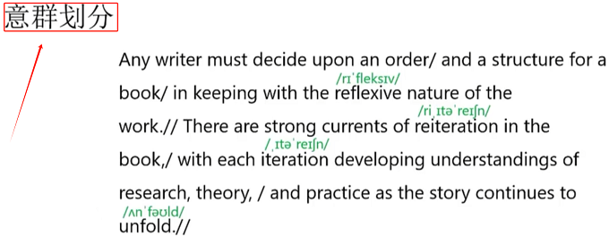 PTE口语RA题型讲解：Book structure