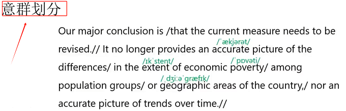 PTE口语RA讲解：Major conclusion