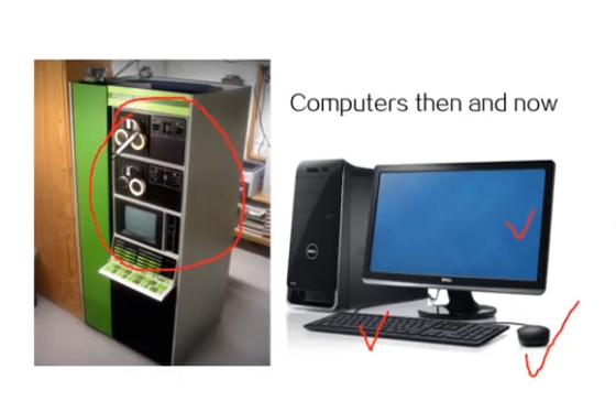 PTE口语DI例题Computer revolution提取关键内容分析示意图