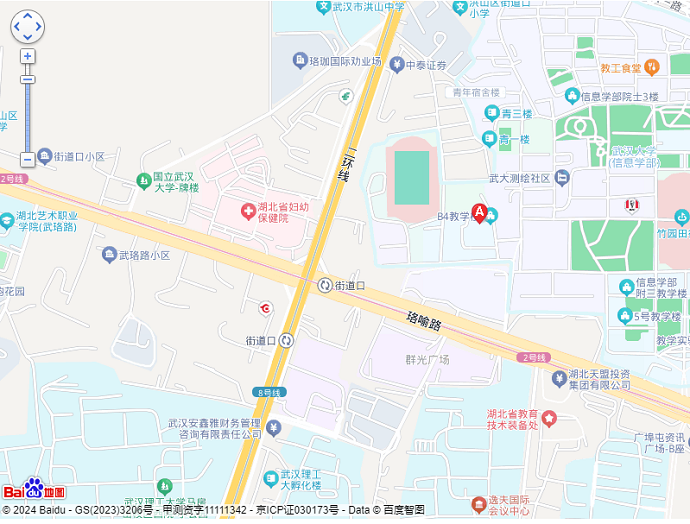 武汉大学地图