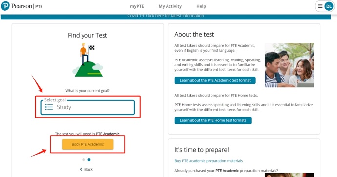 PTE考试报名选择考试目的