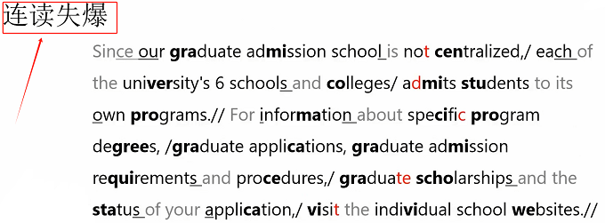PTE口语RA解析：Graduate Admission
