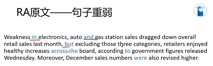 PTE口语RA题型预测Weakness重弱读分析图