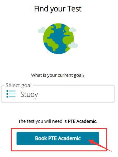 点击预约PTE Academic考试