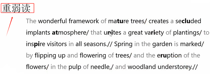 PTE口语RA预测讲解：Mature trees