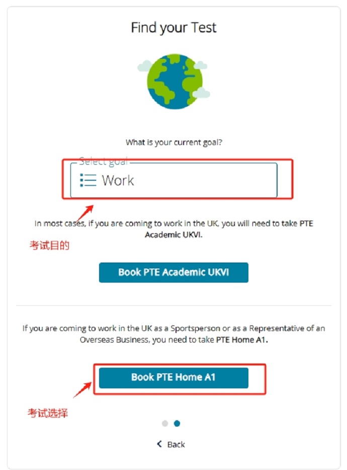 PTE Home A1考试报名目的