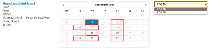 厦门PTE考点在哪？2024年9月份厦门PTE考试时间