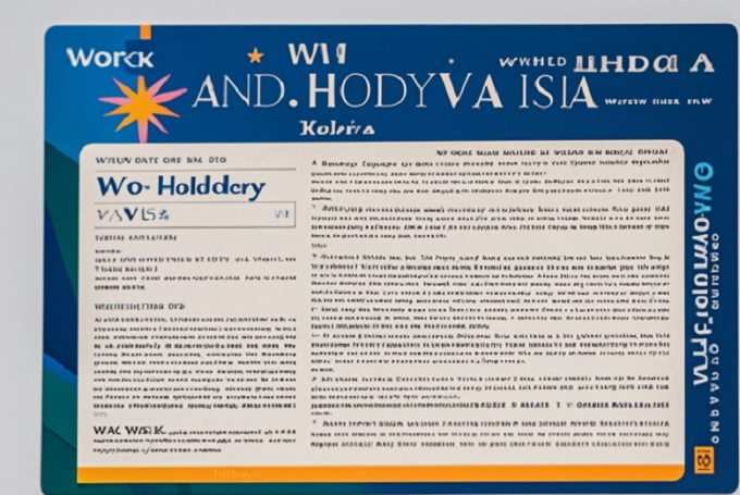 澳大利亚WHV签证材料及PTE成绩要求