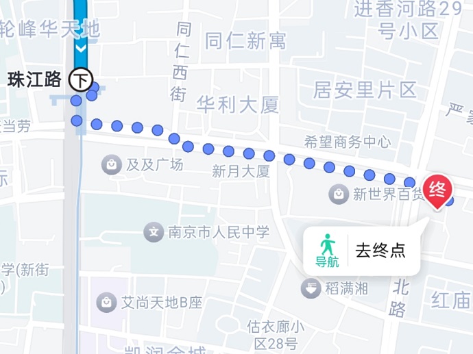 南京PTE考场路线-南京站步行路线