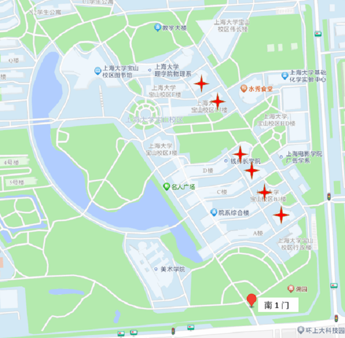 上海大学路线图