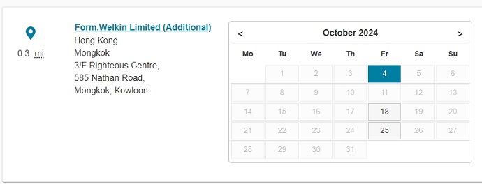 10月香港弥敦道PTE考试时间