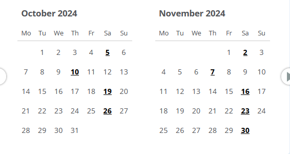 2024年10-11月香港雅思纸笔考试时间