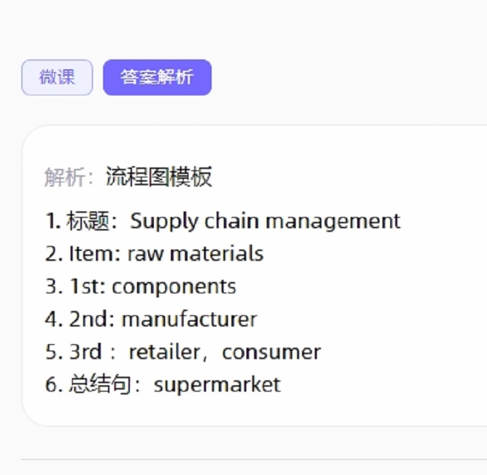 PTE口语DI、RL关键词提取