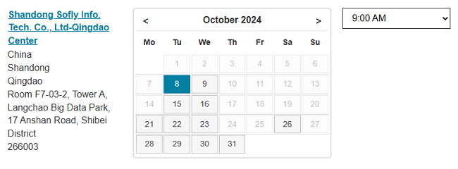 2024年10月青岛考点PTE考试时间