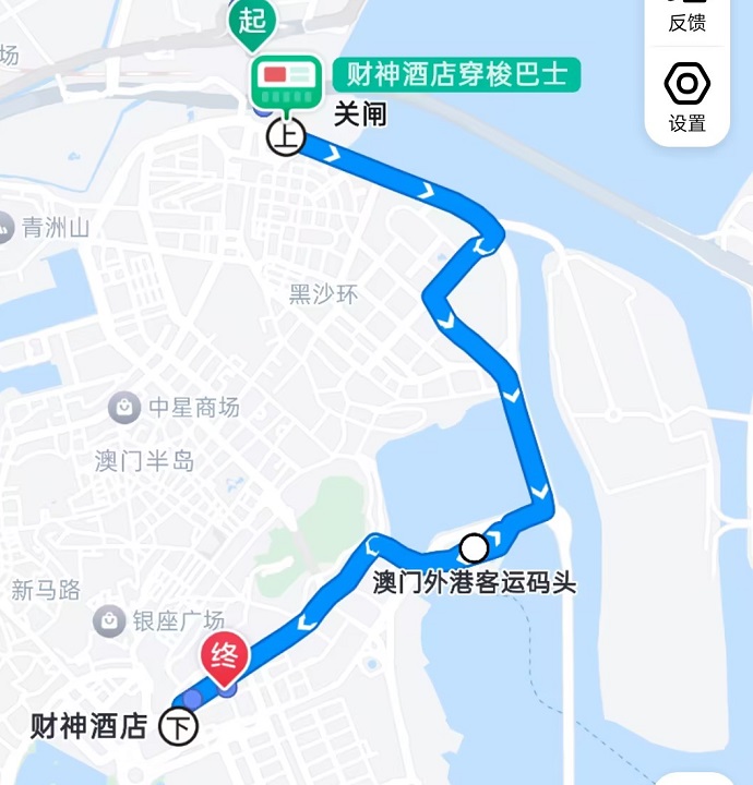 澳门PTE考场路线 -珠海拱北口岸