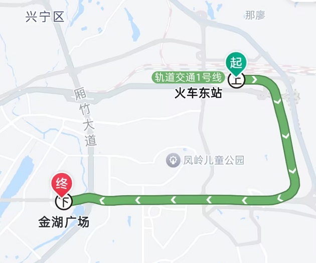 南宁PTE考场路线-南宁东站