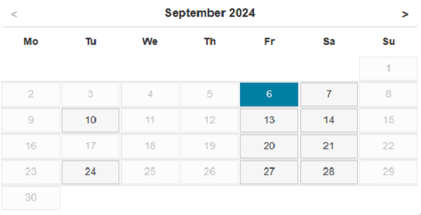 2024年9月重庆PTE考试时间