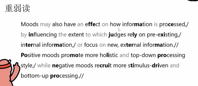 PTE口语RA例题Moods重弱读分析
