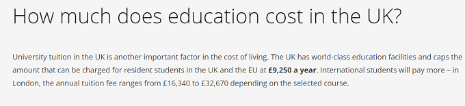 PTE留学英国怎么样？PTE留学英国费用