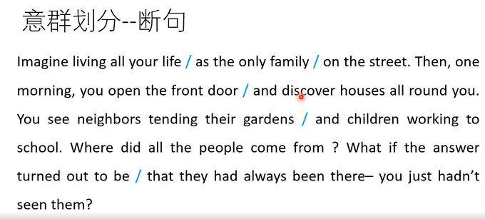 PTE口语RA例题解析：The only family