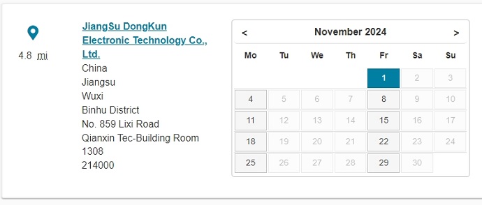 11月无锡PTE考试日期