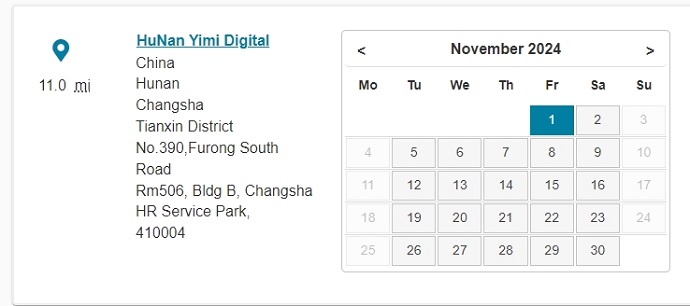 11月湖南长沙PTE考试时间安排