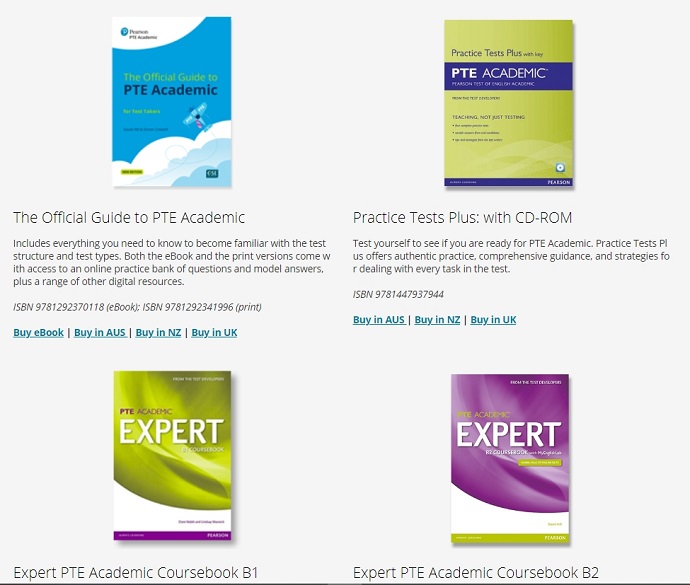 PTE考试备考教材用书 PTE考试备考教材用书
