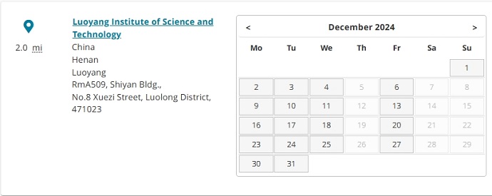 洛阳PTE考点12月PTE考试时间