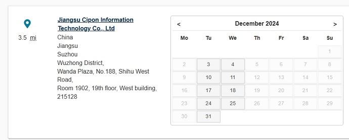 12月苏州PTE考试时间